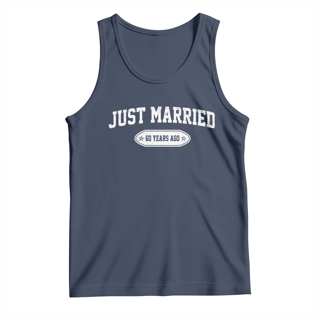 Just Married 60 Years Ago Tank Top 60th Wedding Anniversary Matching