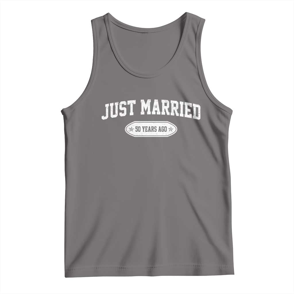 Just Married 50 Years Ago Tank Top 50th Wedding Anniversary Matching