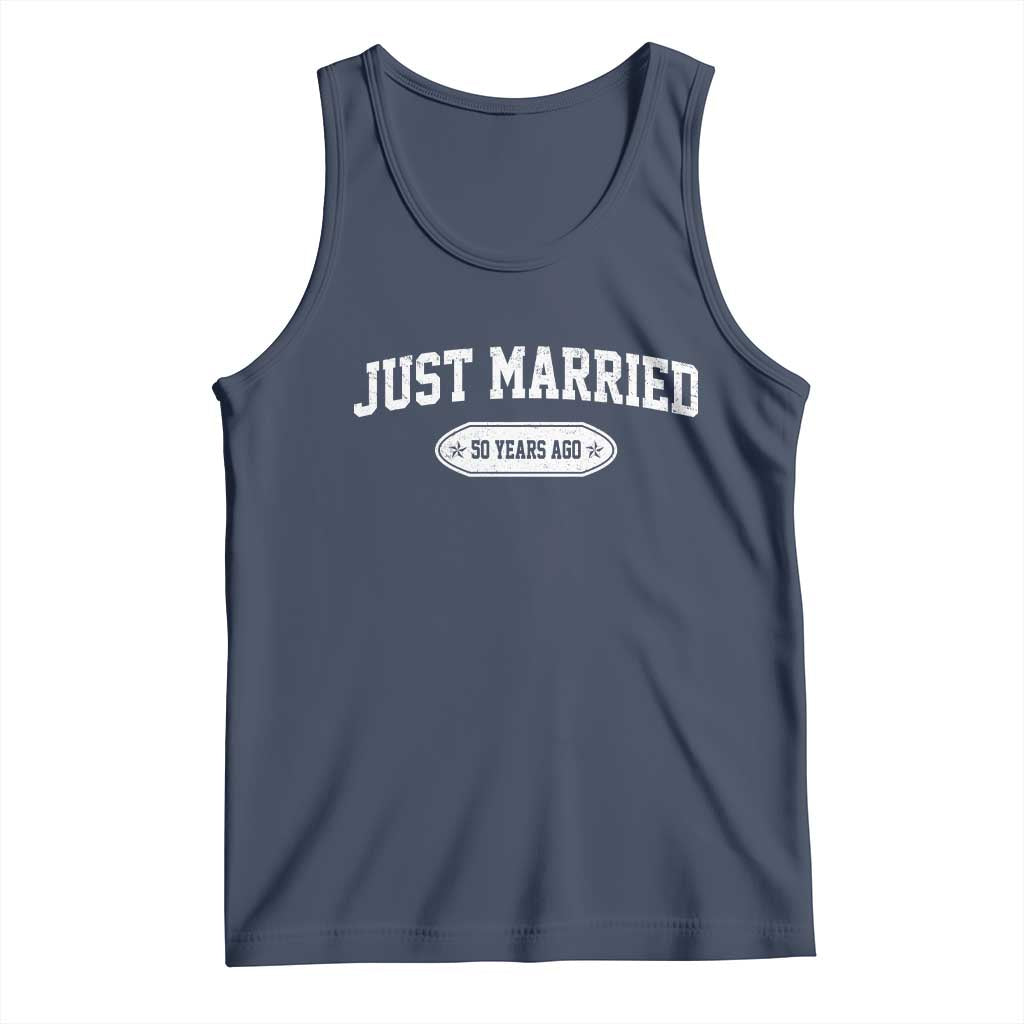Just Married 50 Years Ago Tank Top 50th Wedding Anniversary Matching