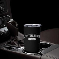 Just Married 50 Years Ago Tumbler Cup 50th Wedding Anniversary Matching