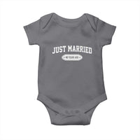 Just Married 40 Years Ago Baby Onesie 40th Wedding Anniversary Matching