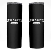 Just Married 20 Years Ago Skinny Tumbler 20th Wedding Anniversary Matching
