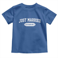 Just Married 20 Years Ago Toddler T Shirt 20th Wedding Anniversary Matching