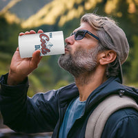 The Cool Dad 4 in 1 Can Cooler Tumbler Fathers Day Gifts