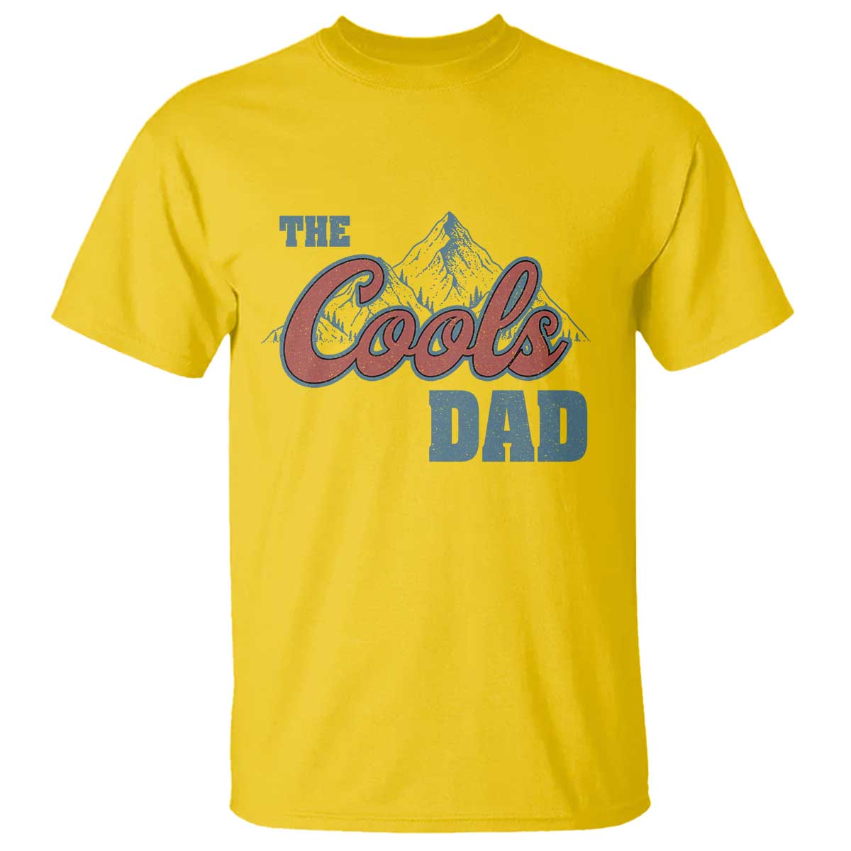 The Cool Dad T Shirt Fathers Day Gifts