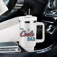 The Cool Dad Tumbler With Handle Fathers Day Gifts