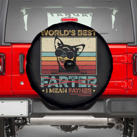 Funny Dad Dog Spare Tire Cover Fathers Day World's Best Farter I Mean Father