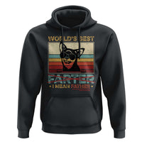 Funny Dad Dog Hoodie Fathers Day World's Best Farter I Mean Father
