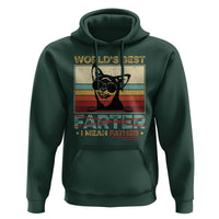 Funny Dad Dog Hoodie Fathers Day World's Best Farter I Mean Father