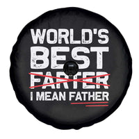Retro World's Best Farter I Mean Father Spare Tire Cover Funny Best Dad