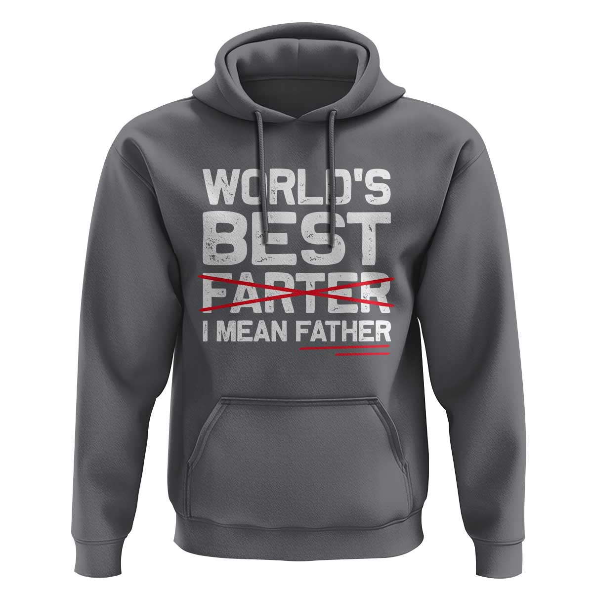 Retro World's Best Farter I Mean Father Hoodie Funny Best Dad