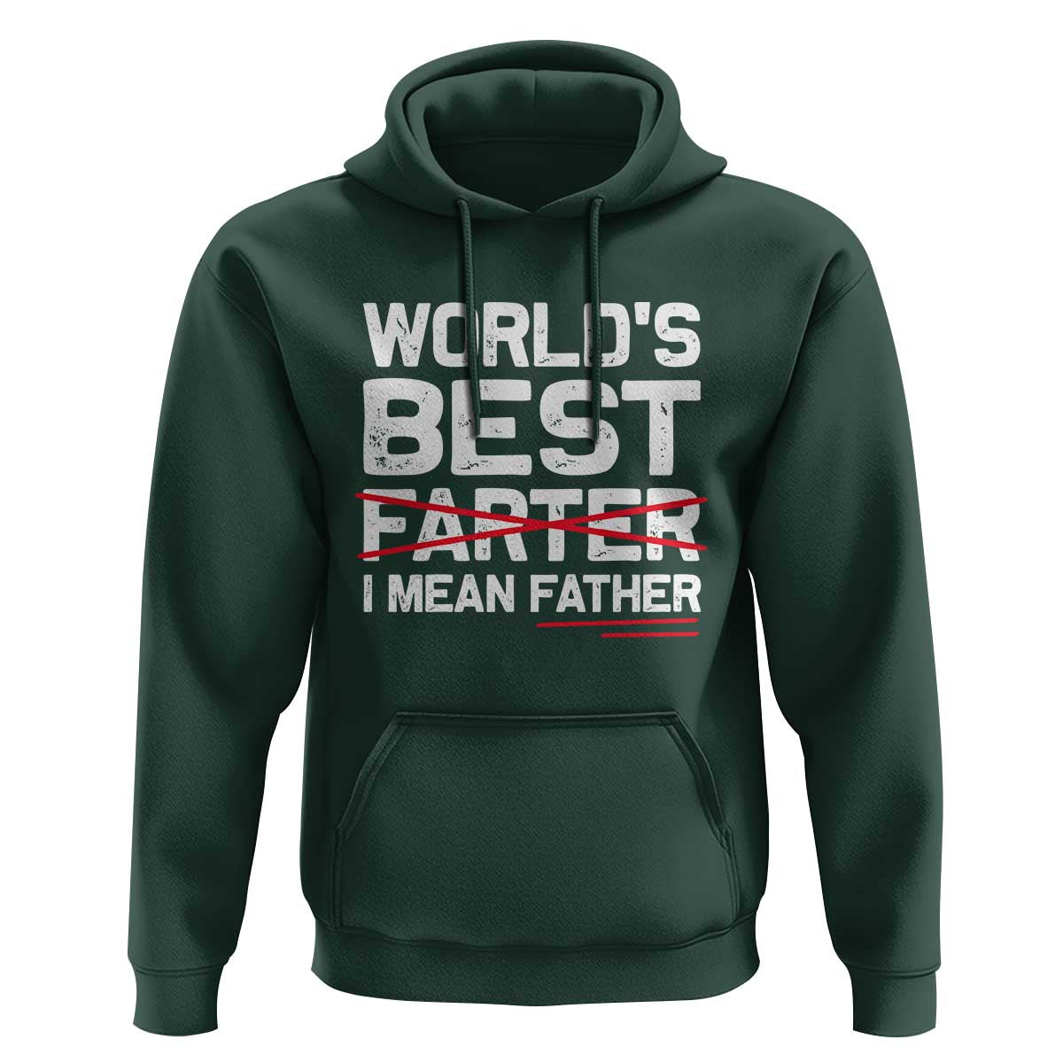 Retro World's Best Farter I Mean Father Hoodie Funny Best Dad
