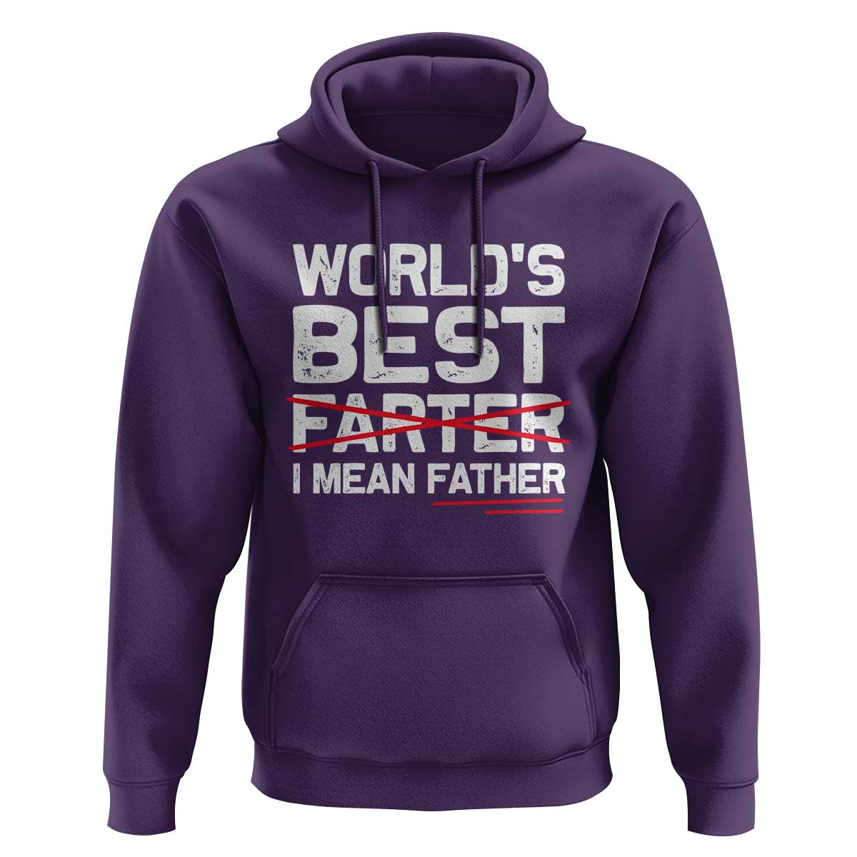 Retro World's Best Farter I Mean Father Hoodie Funny Best Dad