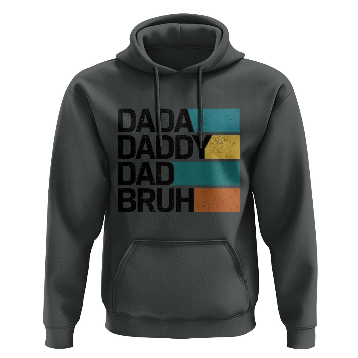 Dada Daddy Dad Bruh Hoodie Funny Fathers Day Bruh - Wonder Print Shop