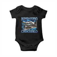Bombardino Crocodilo Baby Onesie Internet Memes Italian Brainrot