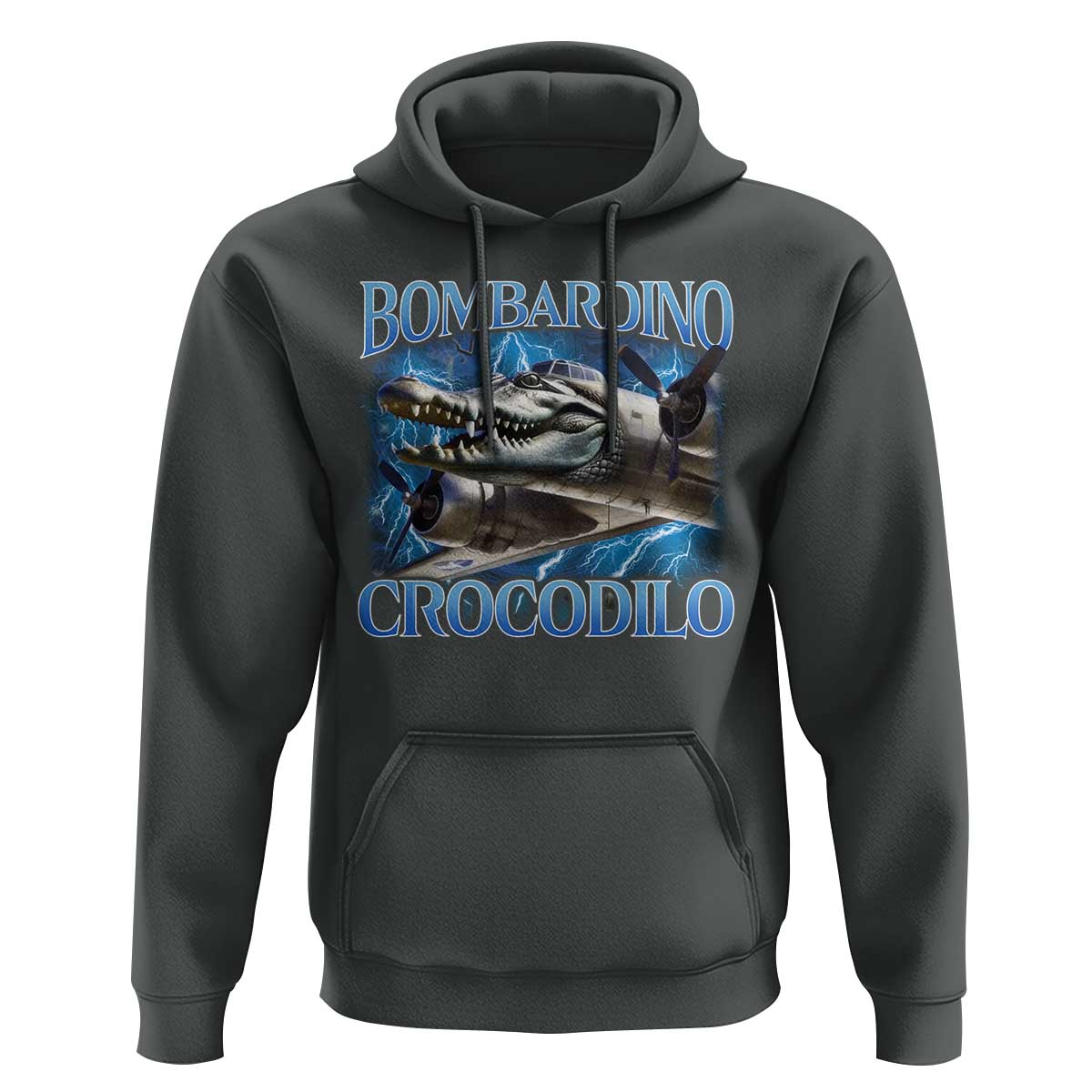 Bombardino Crocodilo Hoodie Internet Memes Italian Brainrot
