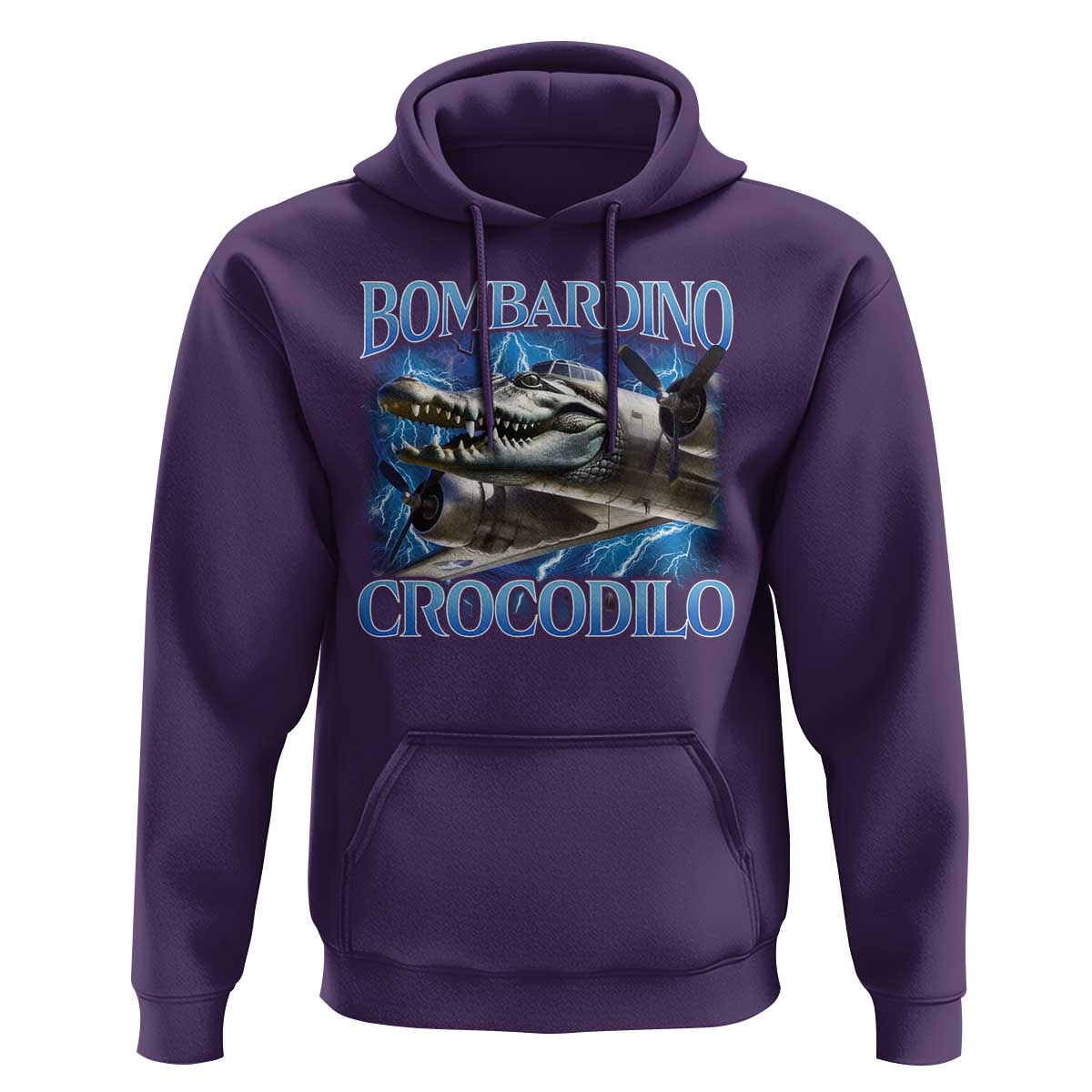 Bombardino Crocodilo Hoodie Internet Memes Italian Brainrot
