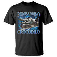 Bombardino Crocodilo T Shirt Internet Memes Italian Brainrot