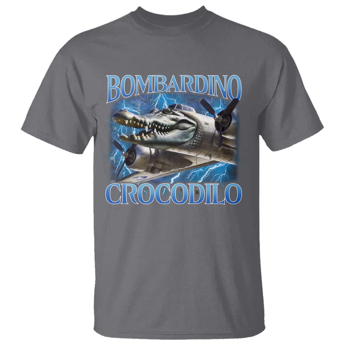 Bombardino Crocodilo T Shirt Internet Memes Italian Brainrot