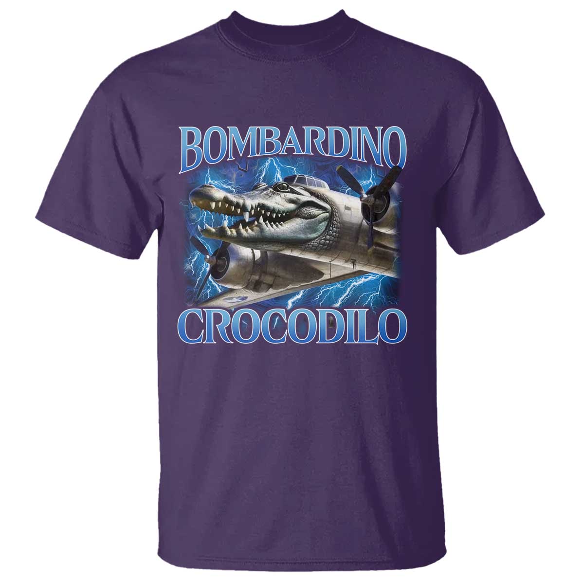 Bombardino Crocodilo T Shirt Internet Memes Italian Brainrot