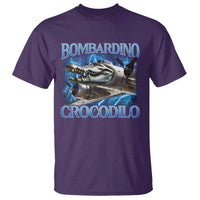Bombardino Crocodilo T Shirt Internet Memes Italian Brainrot