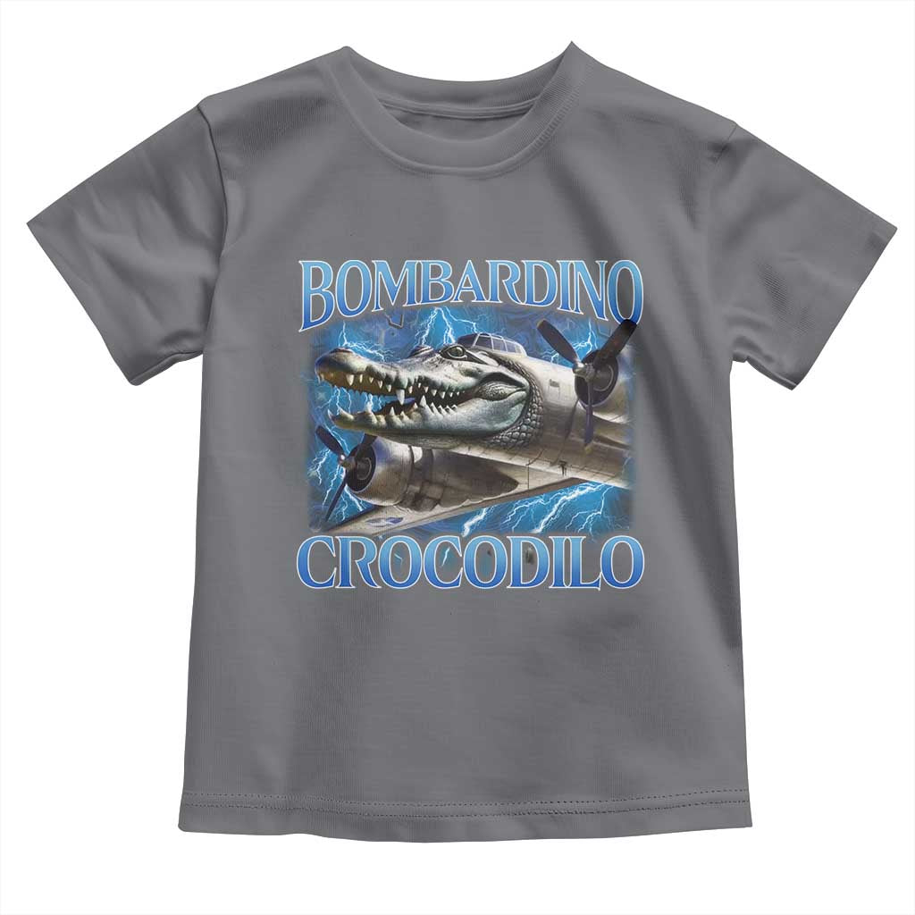 Bombardino Crocodilo Toddler T Shirt Internet Memes Italian Brainrot