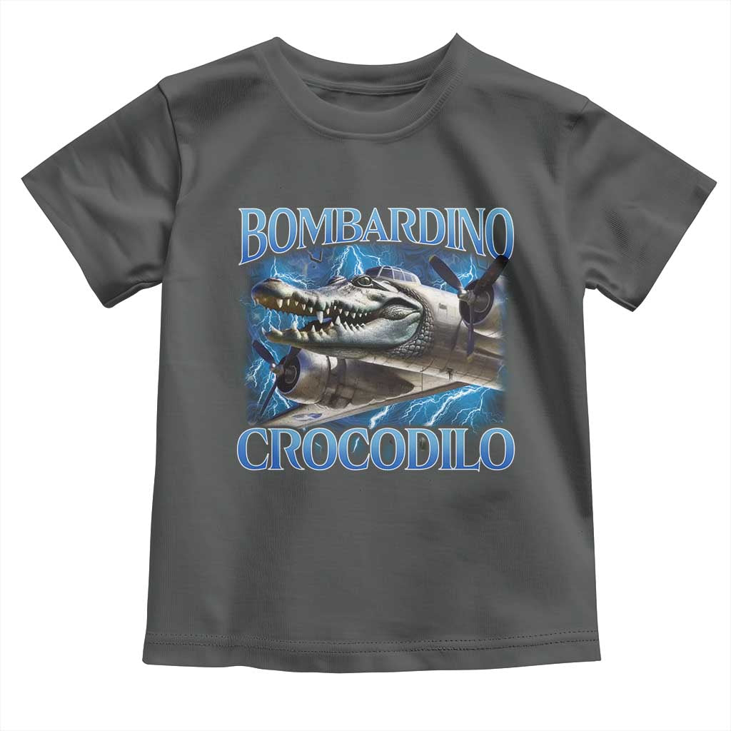 Bombardino Crocodilo Toddler T Shirt Internet Memes Italian Brainrot