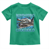 Bombardino Crocodilo Toddler T Shirt Internet Memes Italian Brainrot