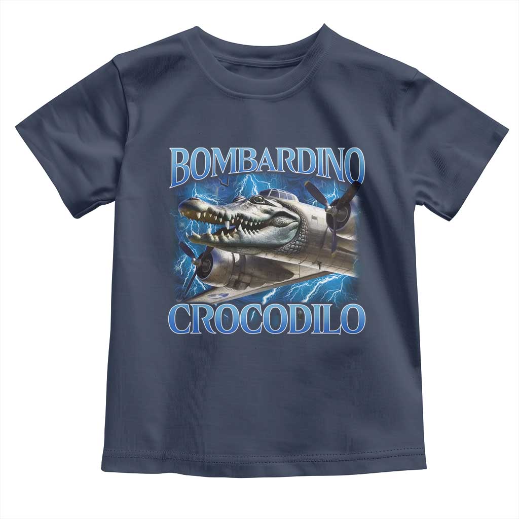 Bombardino Crocodilo Toddler T Shirt Internet Memes Italian Brainrot