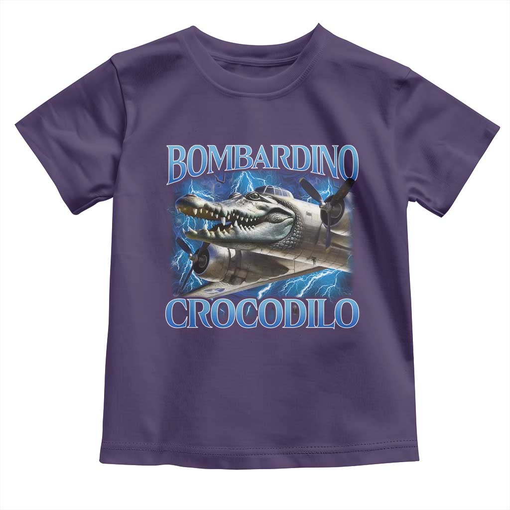 Bombardino Crocodilo Toddler T Shirt Internet Memes Italian Brainrot