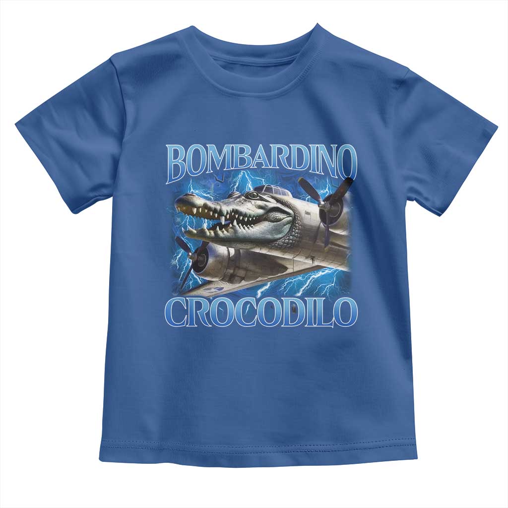 Bombardino Crocodilo Toddler T Shirt Internet Memes Italian Brainrot