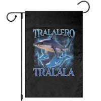 Tralalero Tralala Shark Garden Flag Funny Internet Brainrot Memes Gen Alpha - Wonder Print Shop