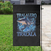 Tralalero Tralala Shark Garden Flag Funny Internet Brainrot Memes Gen Alpha - Wonder Print Shop