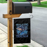 Tralalero Tralala Shark Garden Flag Funny Internet Brainrot Memes Gen Alpha - Wonder Print Shop