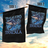 Tralalero Tralala Shark Garden Flag Funny Internet Brainrot Memes Gen Alpha - Wonder Print Shop