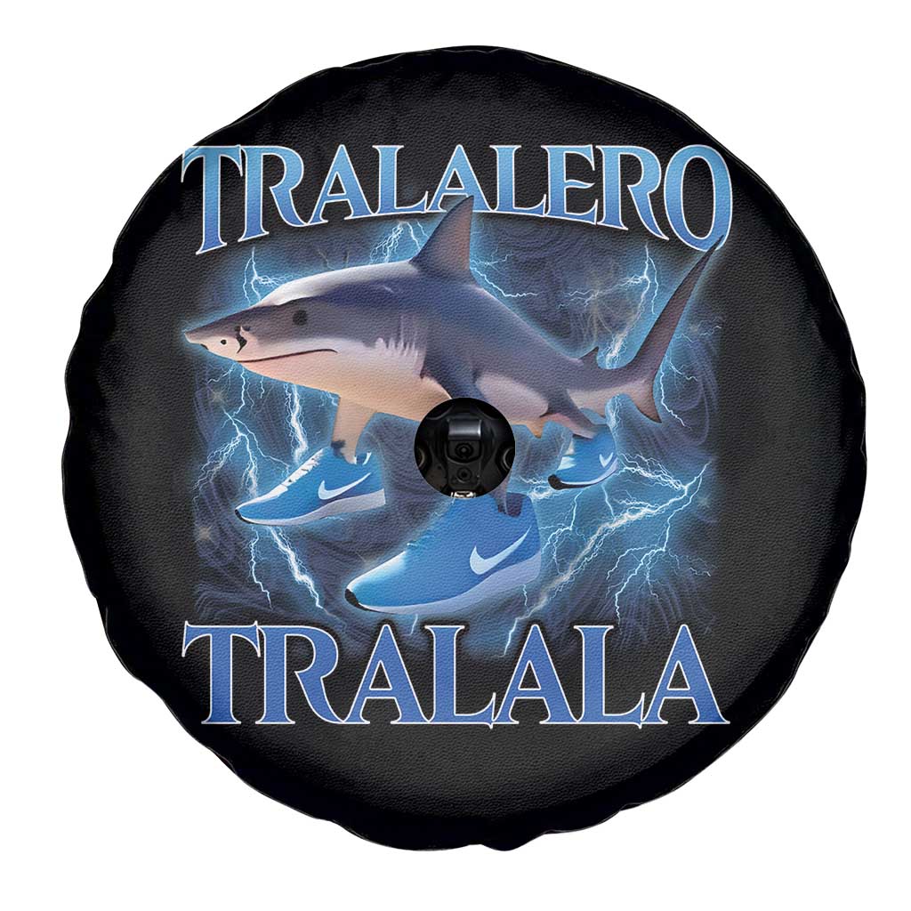 Tralalero Tralala Shark Spare Tire Cover Funny Internet Brainrot Memes Gen Alpha - Wonder Print Shop