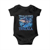 Tralalero Tralala Shark Baby Onesie Funny Internet Brainrot Memes Gen Alpha - Wonder Print Shop