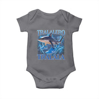 Tralalero Tralala Shark Baby Onesie Funny Internet Brainrot Memes Gen Alpha - Wonder Print Shop