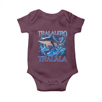 Tralalero Tralala Shark Baby Onesie Funny Internet Brainrot Memes Gen Alpha - Wonder Print Shop