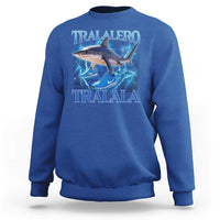 Tralalero Tralala Shark Sweatshirt Funny Internet Brainrot Memes Gen Alpha - Wonder Print Shop