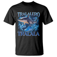 Tralalero Tralala Shark T Shirt Funny Internet Brainrot Memes Gen Alpha - Wonder Print Shop