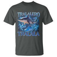 Tralalero Tralala Shark T Shirt Funny Internet Brainrot Memes Gen Alpha - Wonder Print Shop