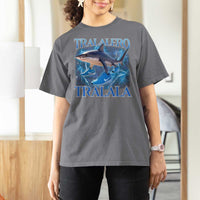 Tralalero Tralala Shark T Shirt For Women Funny Internet Brainrot Memes Gen Alpha - Wonder Print Shop