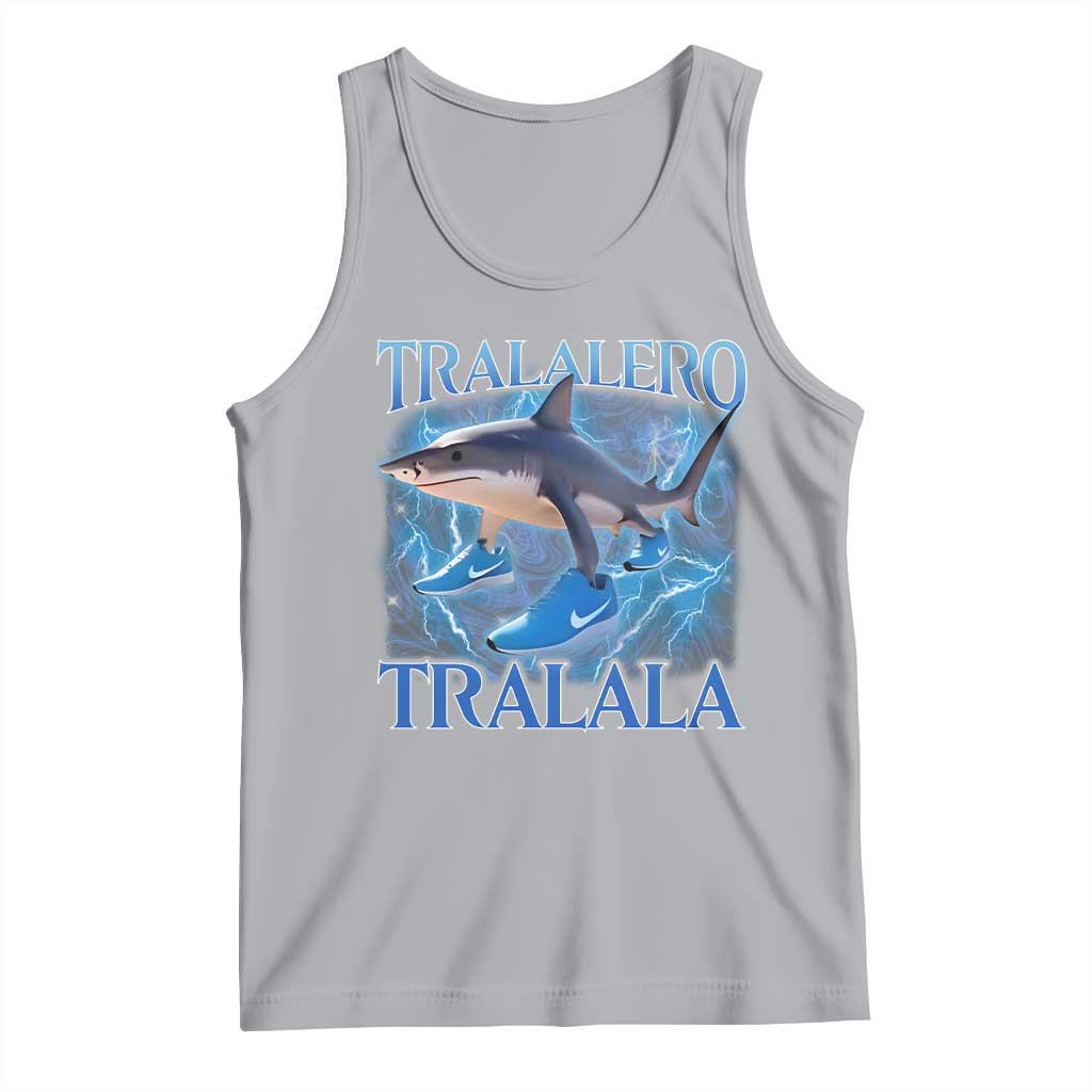 Tralalero Tralala Shark Tank Top Funny Internet Brainrot Memes Gen Alpha - Wonder Print Shop