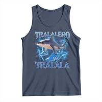 Tralalero Tralala Shark Tank Top Funny Internet Brainrot Memes Gen Alpha - Wonder Print Shop