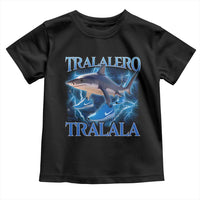 Tralalero Tralala Shark Toddler T Shirt Funny Internet Brainrot Memes Gen Alpha - Wonder Print Shop