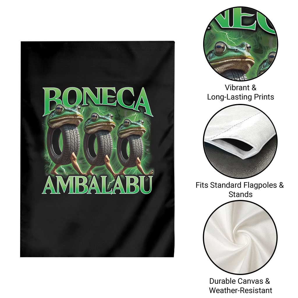 Boneca Ambalabu Frog Garden Flag Funny Internet Brainrot Memes Gen Alpha - Wonder Print Shop