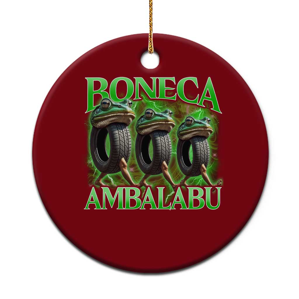 Boneca Ambalabu Frog Ceramic Ornament Funny Internet Brainrot Memes Gen Alpha - Wonder Print Shop