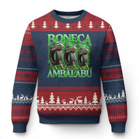 Boneca Ambalabu Frog Ugly Christmas Sweater Funny Internet Brainrot Memes Gen Alpha - Wonder Print Shop