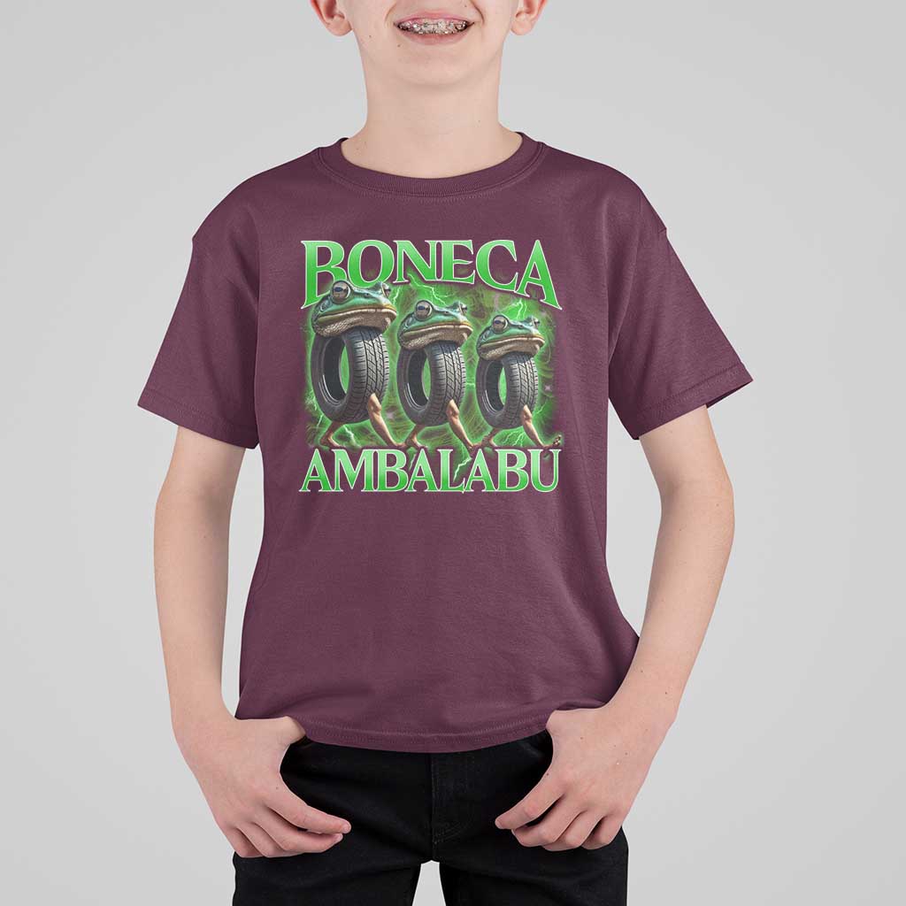 Boneca Ambalabu Frog T Shirt For Kid Funny Internet Brainrot Memes Gen Alpha - Wonder Print Shop